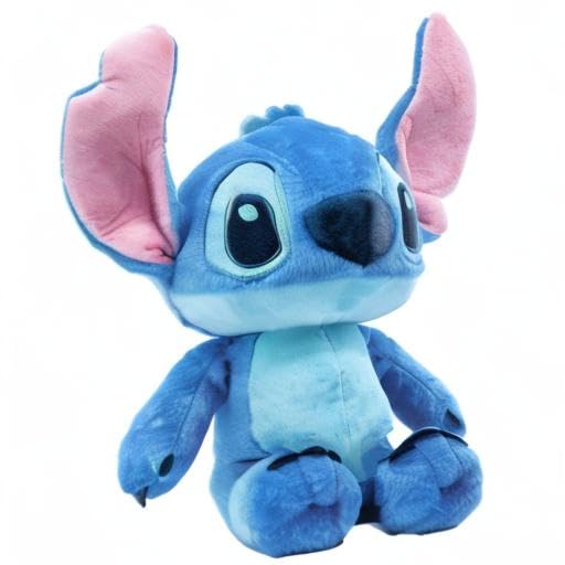 Disney Baby Lilo & Stitch Soft Huggable Stuffed Animal Cute Plush Toy for Toddler Boys and Girls, Gift for Kids, Blue Stitch 15 Inches