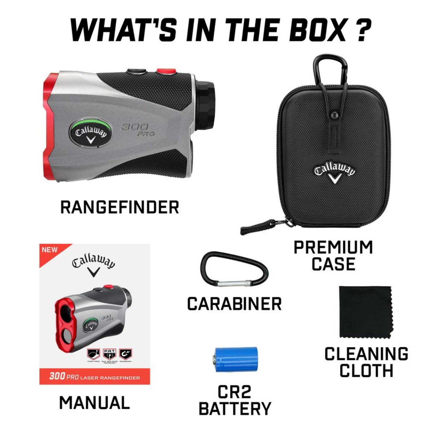 Callaway Golf 300 Pro Slope Laser Rangefinder